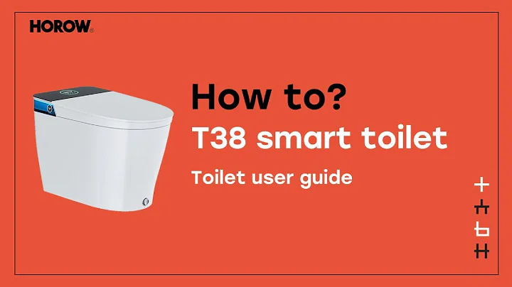 HOROW T38 Smart Bidet Toilet User Guide: Complete Setup & Cleaning Functions Explained