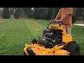 Planting grass seed and Billy Goat reciprocating aerator "review"