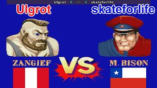 Street Fighter II': Champion Edition - Ulgrot vs skateforlife