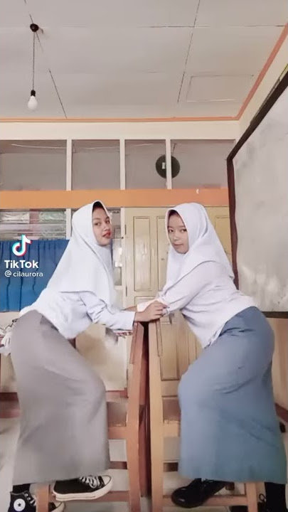 TikTok Hijab SMA duet goyang uwuu