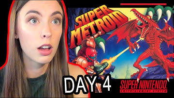 FIRST TIME PLAYING SUPER METROID (DAY 4)