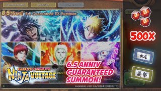 NxB NV : Fix Megarare! 6.5 Years Guaranteed EX 500x Shinobite Summon!