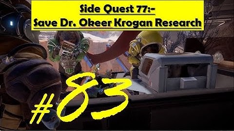 Mass Effect Andromeda - Save Dr. Okeer Krogan Research | Hack the terminal to retrieve the research