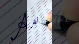 Aliya Name in Cursive Writing | Cursive Handwriting Practice #cursivewriting #handwriting #abcd