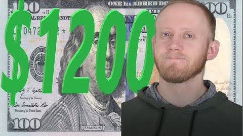 $1200 Stimulus Check Pt. 1. Who Qualifies And What You Should Do With It.