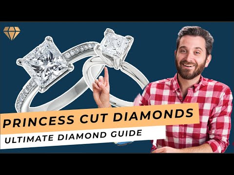 1.21 Princess Cut Diamond Engagement Ring in Platinum - Filigree Jewelers