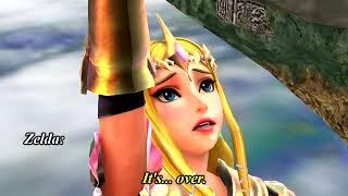 Zelda The Cliffhanger Hanging From A Cliff And Thats Why Shes Called Princess Zelda