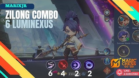 ZILONG COMBO LUMINEXUS HYPER CICI B3 - MAGIC CHESS GO GO
