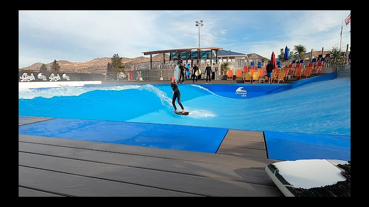 Surfing the Biggest Man Made Deep Water Stationary Wave in the World
