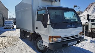 Обзор Isuzu Elf, рефрижератор,двигатель 4HG1,2003 год на VL-AM.RU