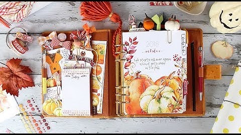 Cocoa Daisy October Planner Set up