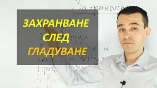 видео: Захранване след Гладуване картинка: Захранване след Гладуване