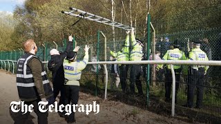 video: Grand National defies animal rights saboteurs