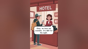 Beginner English Speaking Practice – Real Life Situation in hotel #englishforbeginners #english