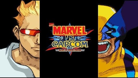Marvel vs Capcom | Duo Team Attack | Captain Commando & Wolverine