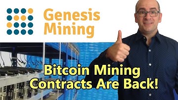 Bitcoin Mining Contracts Are Finally Back at Genesis Mining!