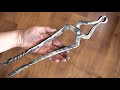 Blacksmith tongs. How to make