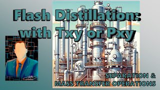 3.2: How to Solve a Flash Distillation Problem with a Txy or Pxy Plot (ECH4403 F20)
