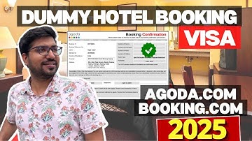 Dummy Hotel Booking for Visa 2025 ✈️ FREE Hotel Reservation Without Credit Card 💳