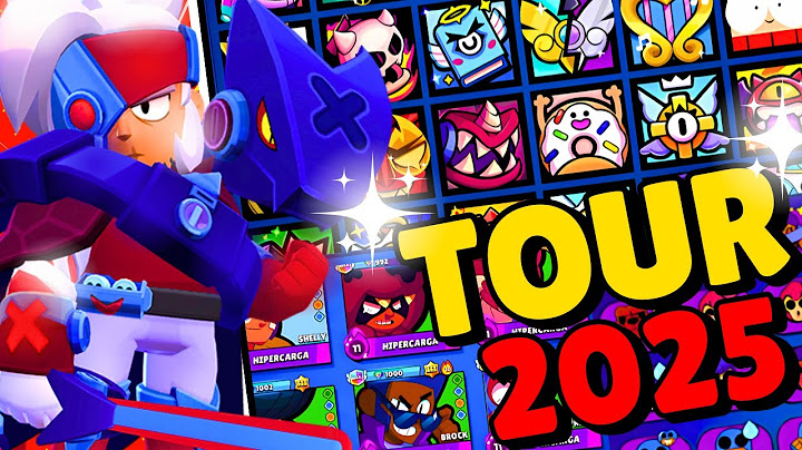 MOSTREI TUDO QUE TENHO NA MINHA CONTA EM 6 ANOS DE JOGO 🏆🔥 BRAWL STARS