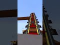 Montaña Rusa Minecraft #110 #shorts Roller Coaster