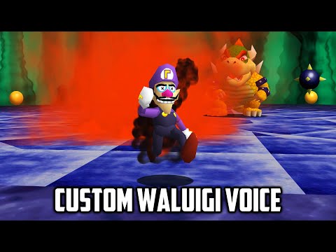 Super Mario 64 PC Port Custom Waluigi Voice