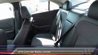 2016 Chevrolet Malibu Limited Odessa TX GF118183 2016 Chevrolet Malibu Limited Odessa TX GF118183