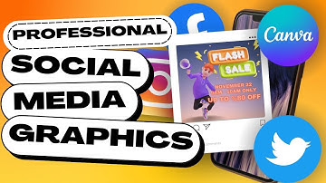 How to Create SOCIAL MEDIA GRAPHICS Easily Using Canva