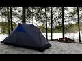 $100 Walmart Winter Camping Gear Overnighter