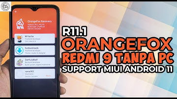 Cara Install TWRP/ORANGEFOX & ROOT Redmi 9 MIUI 12 & MIUI 12.5 Android 11 Tanpa PC