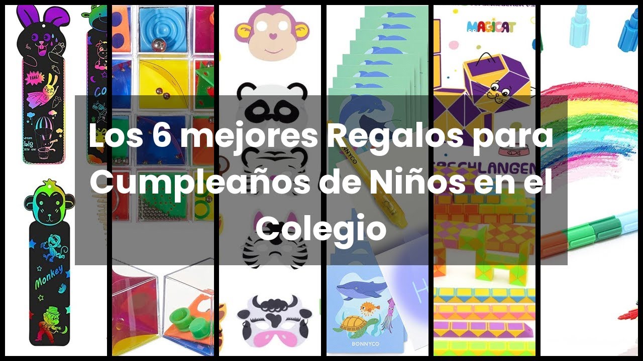 Regalos cumpleaños niños colegio】Los 6 mejores Regalos para Cumpleaños de  Niños en el Colegio ✓ 