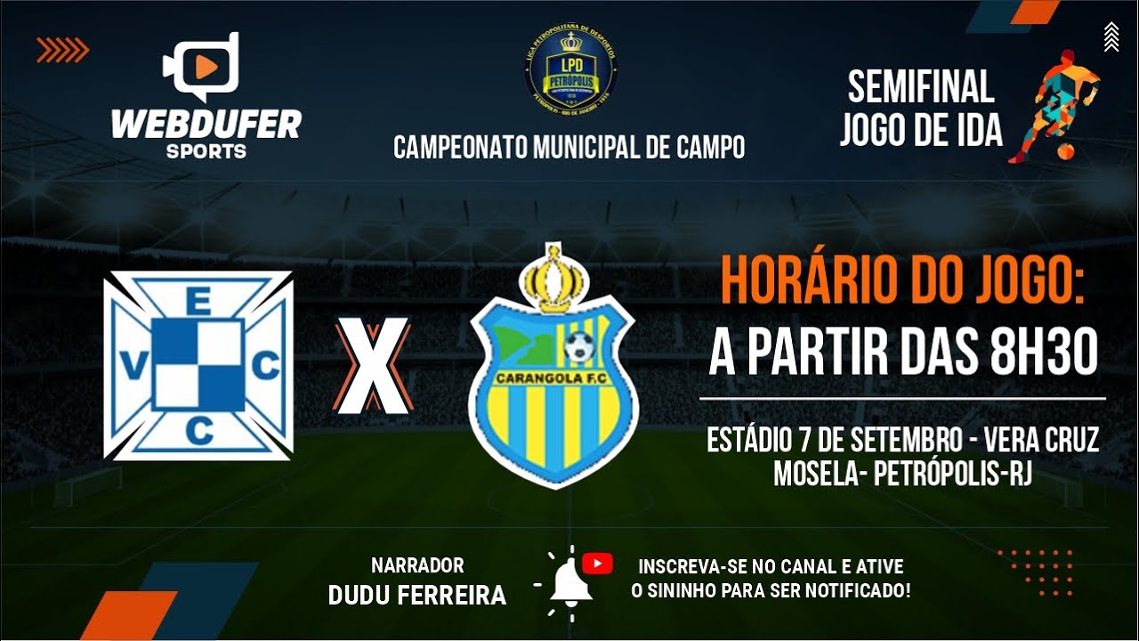 Copa união futebol de base - 🏃🏃🏃🏃🏃 Segue o jogo, agora é com as  equipes @serranofc_rj @fc_riodejaneiro ➡️2ª PARTIDA DA SEMIFINAL 🗒  17/07/2023 SEGUNDA-FEIRA ⏰️10h ▪️ Sub 20 📍LOCAL: ARENA INTERFUT (BARRA