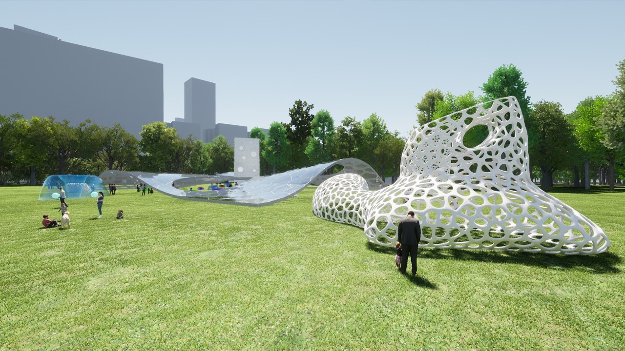 Mobile Exhibition Pavilion  | Architecture Design | Hong Kong