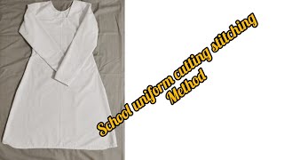 school uniform cutting stitching method/plain uniform cutting stitching/high school uniform cutting screenshot 3