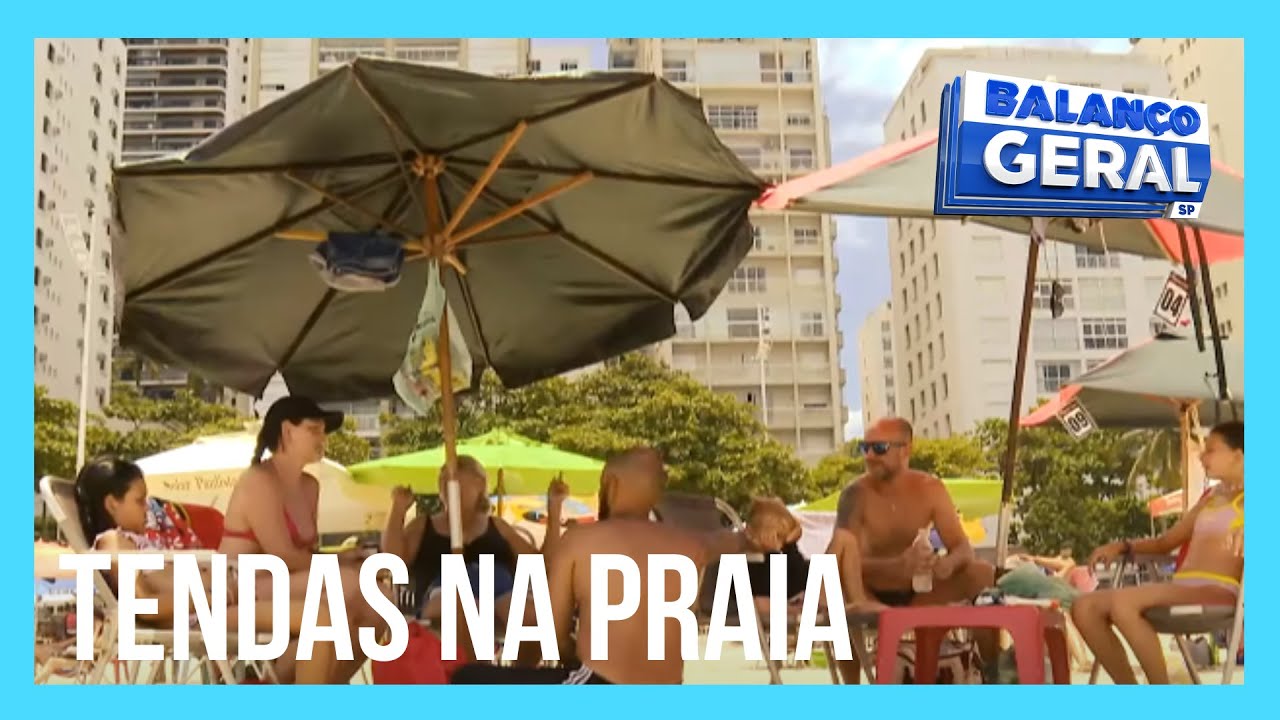 Turista e guarda municipal discutem por conta de tenda na praia