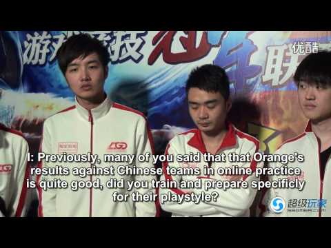 G-1 League Season 4: LGD Postgame Interview after defeating IG
