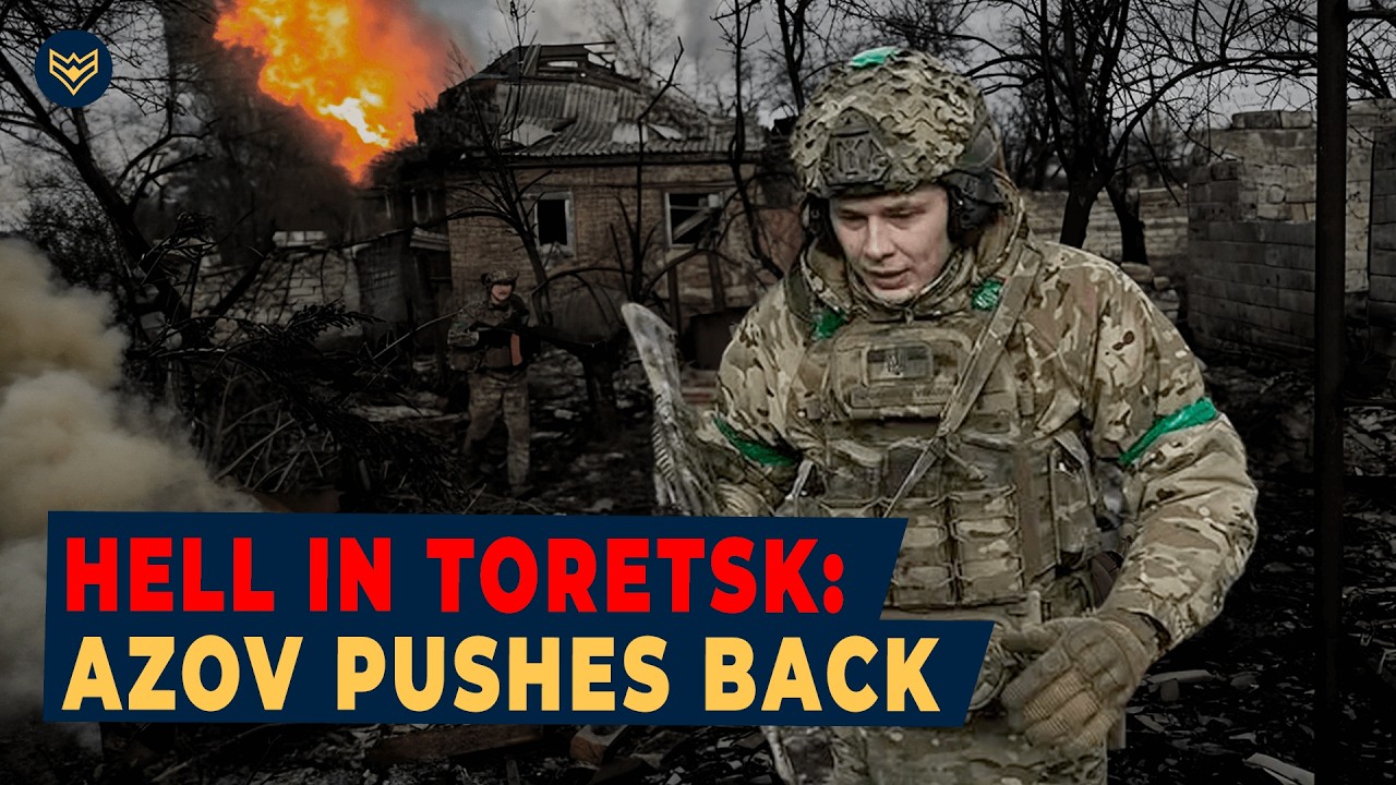 Azov Recon Clearing Operations Near TORETSK: First-Person Combat View by AZOV ...