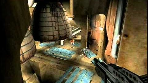 TimeSplitters - Walkthrough (hard) Part 3 - Cyberden 2005