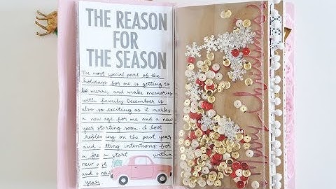 DIY Shaker Dashboard for December Daily Traveler