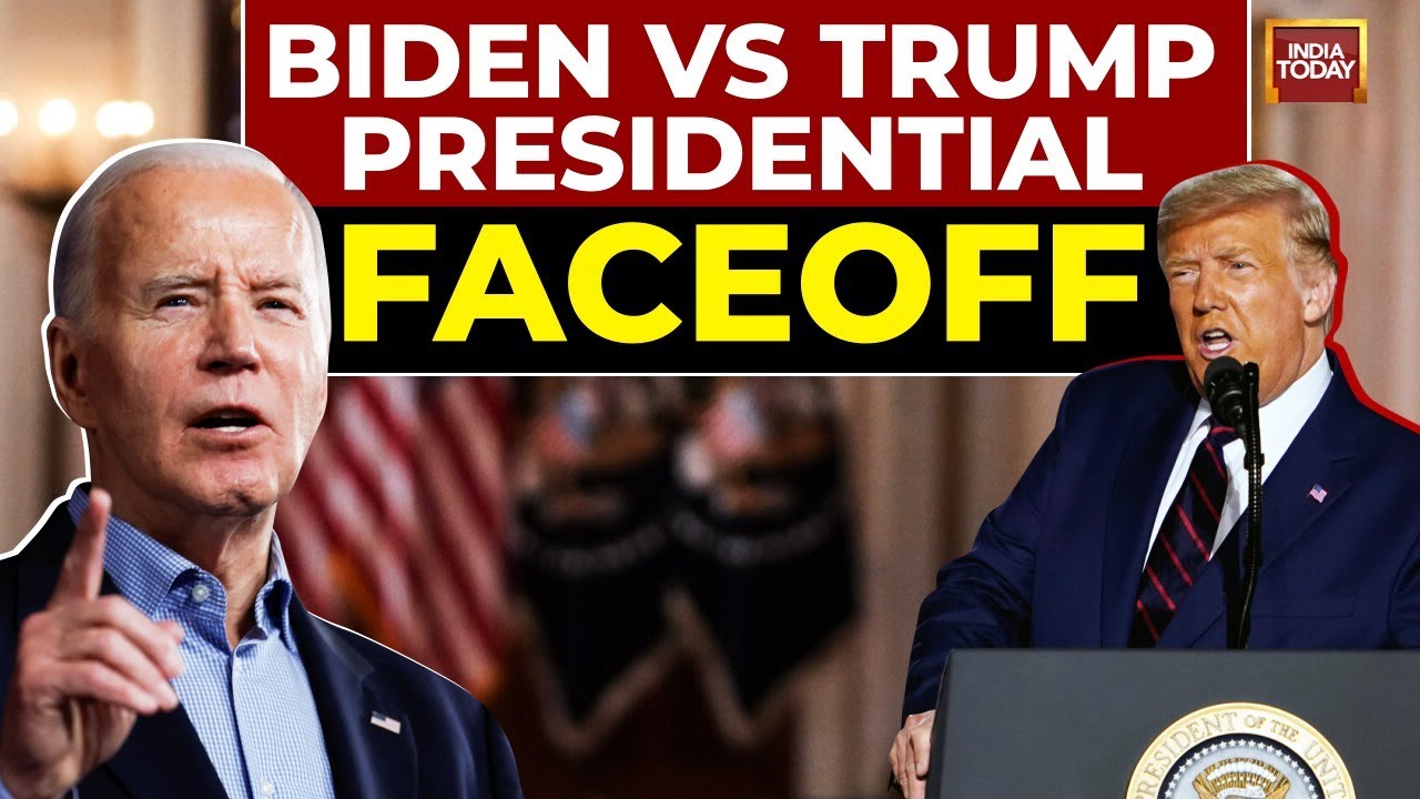US Presidential Debate : Donald Trump Vs Joe Biden | US Presidential ...