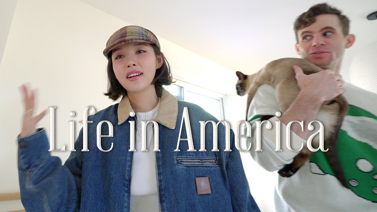 롭이 씨랑 필라델피아 마실! 데이트..ㅎ♥︎ ⎮ 반년만에 돌아온 청소광의 청소용품 택배 뜯기📦, 강제 집순이, 욕실 청소 루틴(?)