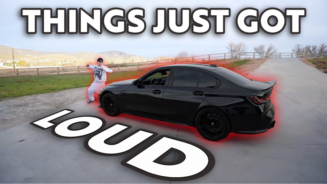 BMW M3 Comp Gets A Exhaust