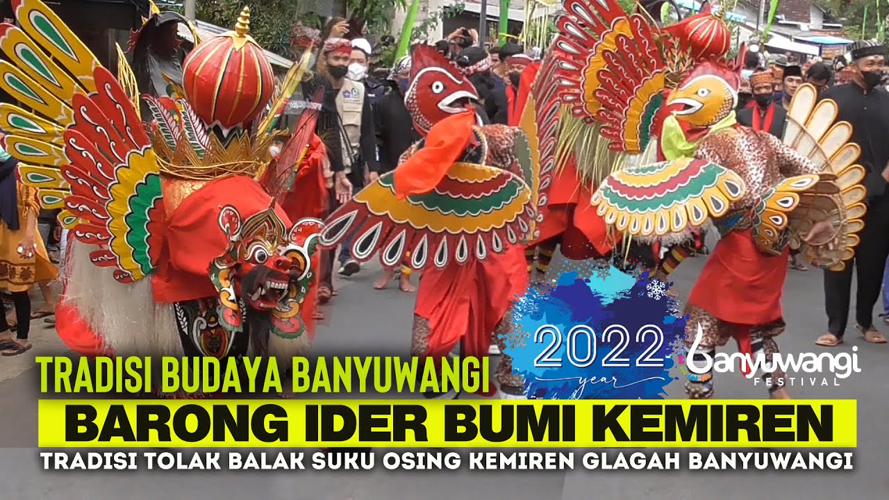 Arak-Arakan Barong Ider Bumi Kemiren 2022