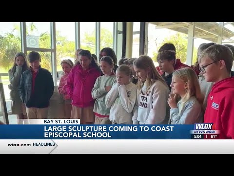 Large sculpture coming to Coast Episcopal School
For more Local News from WLOX:  https://www.wlox.com/
For more YouTube Content: https://www.youtube.com/channel/UCQZgBHlQMqHUV_hf4_9jLLQ Large sculpture coming to Coast Episcopal School
