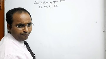 Median/Maths/Statistics/J. N. S. Education