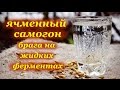 Ячменный самогон, тест жидких ферментов. Домашний алкоголь