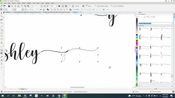 Corel Draw Tips & Tricks Hello Honey Font and how to use