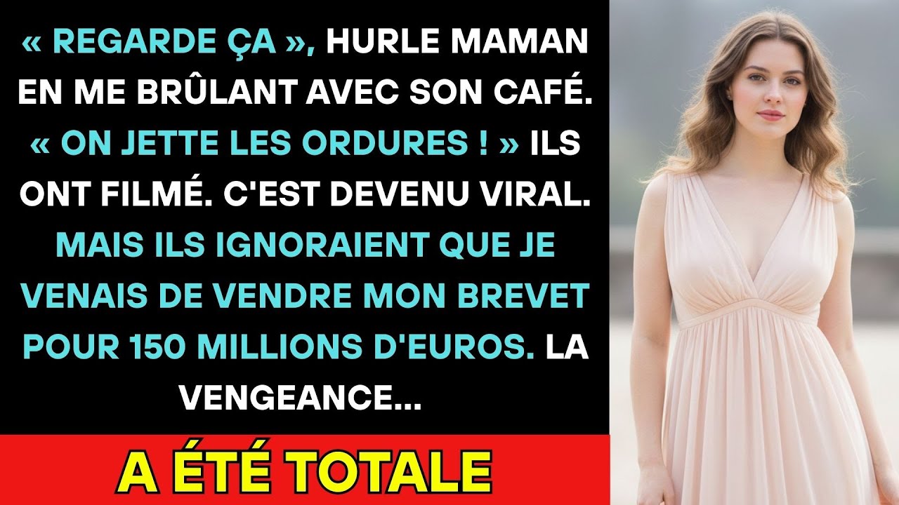 « Regarde Ça », Dit Maman En Me Versant Son Café Brûlant. « Voilà Comment On Traite Les Ordures... »
