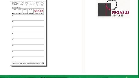 3616WP National Guest Checks 1 Part Waiter Pads by National Checking