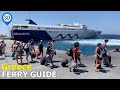 Greece Ferries - Tickets, Routes, Ports, Boarding, Seating, & Luggage